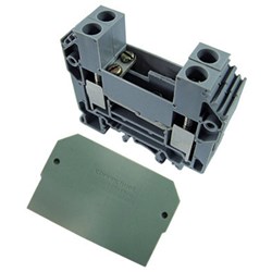 Connectwell CT TEST LINK Test Link Grey DIN Rail Mount 19mm W 63mm For: 1 CT Cross Section